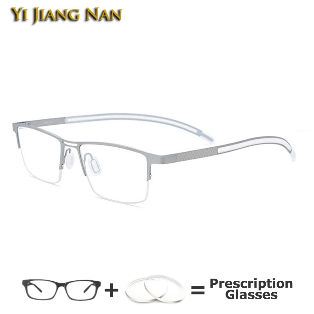

Pure Titanium Prescription Glasses Frame Men Lunette De Vue homme Eyeglasses Spectacle Frames Occhiali Da Vista Uom