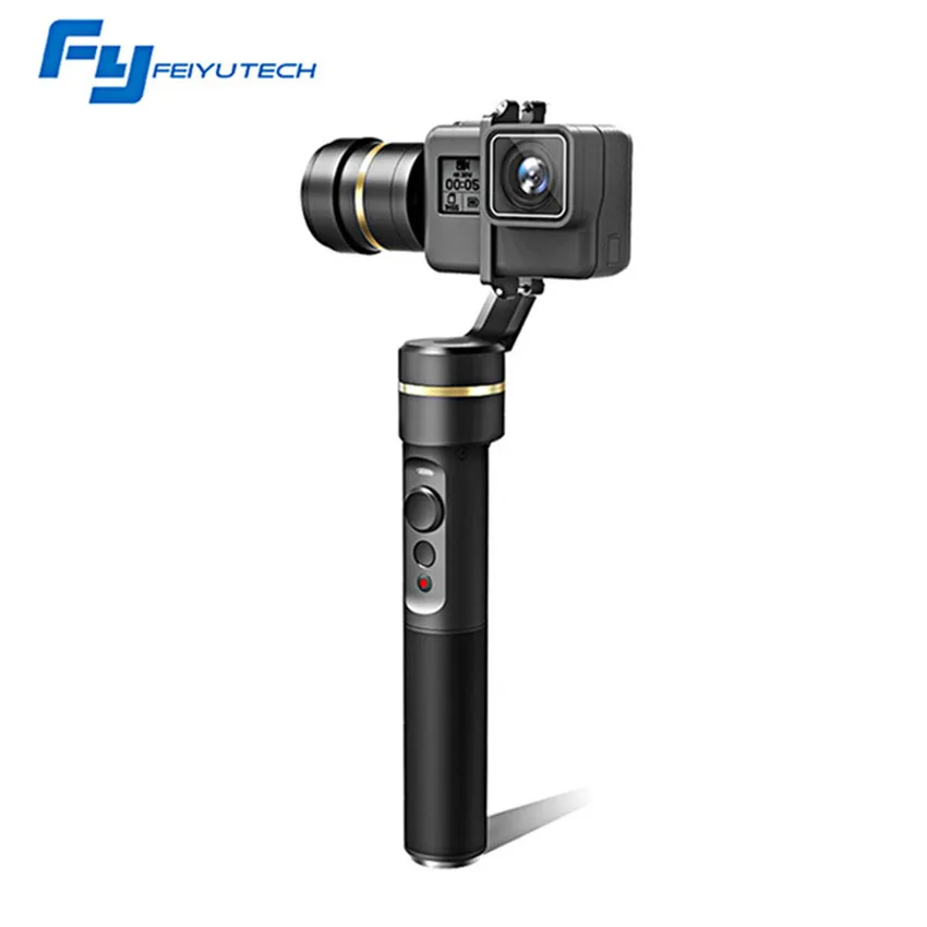 FeiyuTech G5 Splashproof 3-осевой ручной карданный для GoPro HERO 6 5 4 3 + Xiaomi yi 4k SJ камеры Bluetooth |