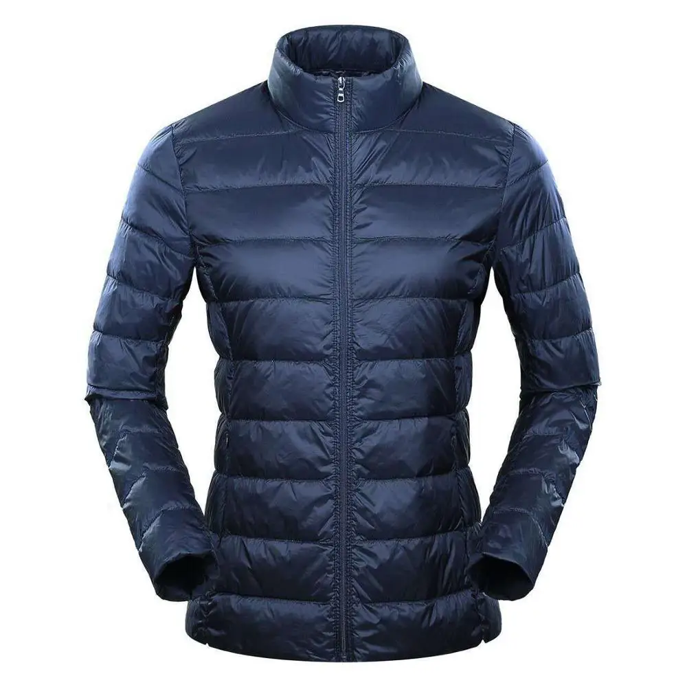 navy Бренд NewBang, 5xl, 6xl, 7XL, плюс, женский пуховик, ультра легкий, пуховик, женский, пуховый светильник, вес, ветровка, теплый, тонкий, пальто - Цвет: navy