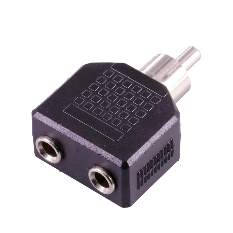 3 шт. разъёмы для наушников 5 мм 2x3 5|jack 3.5mm|jack to rcajack jack |