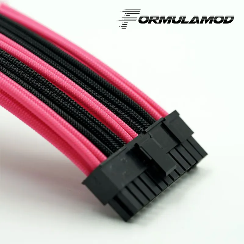FormulaMod Fm-ATX24P-D ATX 24Pin материнская плата силовые удлинители 18AWG многоцветные
