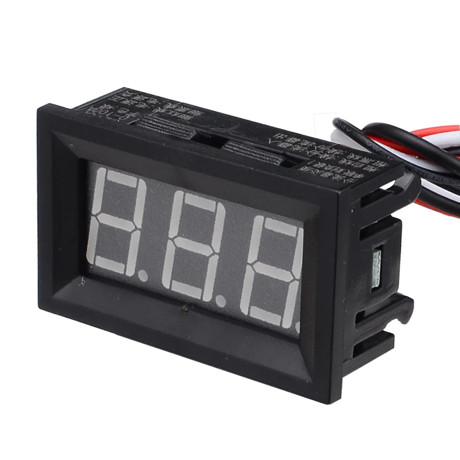 10 шт./лот DC0 10A/50A/100A цифровой дисплей Амперметр 4 провода 0 56 &quotСветодиодная трубка
