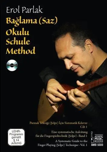 

Метод Baglama (Saz) Schule Okulu от Erol Parlak на английском немецком и турецком языках