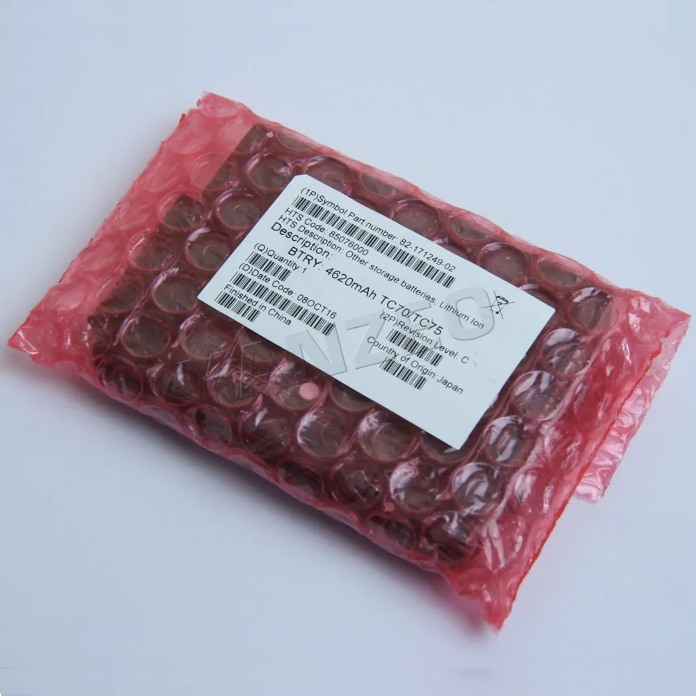 Новый аккумулятор 82 171249 02 для Symbol TC70 TC75 Series BTRY TC7X 46MA2 01 N.Y.11742 3 7 V 17.1wh|Адаптеры