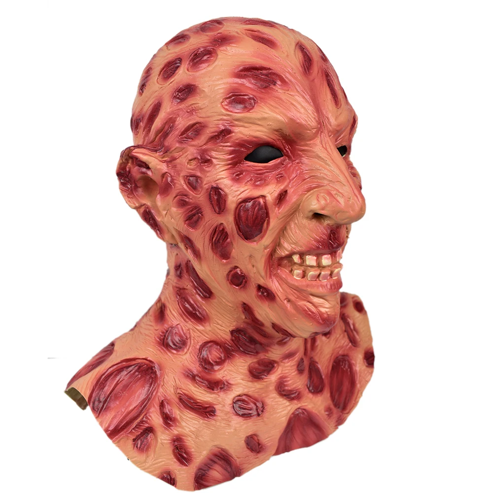 Маскарадные маски Freddy Krueger латексная маска ужаса с полным покрытием головы | Дом и