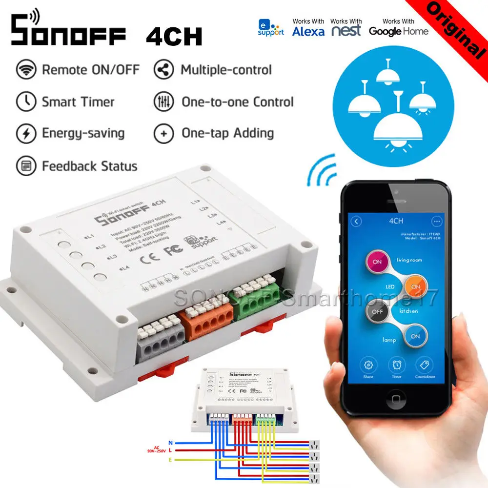 Sonoff S26 WiFi Smart Plug EU, US, UK, CN, AU, автоматизация, домашний пульт дистанционного управления, приложение, переключатель управления, работает с eWelink Alexa Google Home