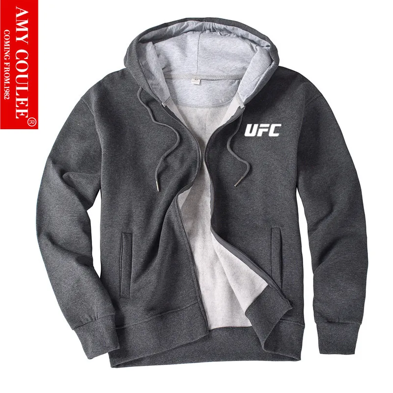 UFC печати толстовки Ultimate Fighting Championship вентиляторы клуб для мужчин тренажерные