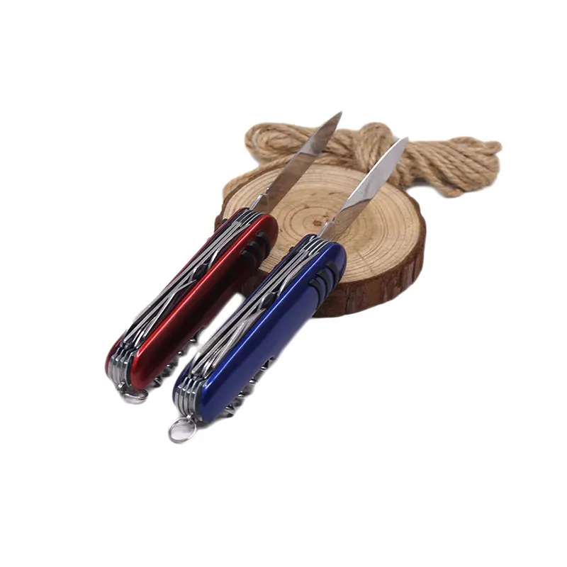 11 in 1 Multi Function Folding Knife Screwdriver Plier Keychain Camping Hunting Hiking Pocket Knives Outdoor EDC Tool |