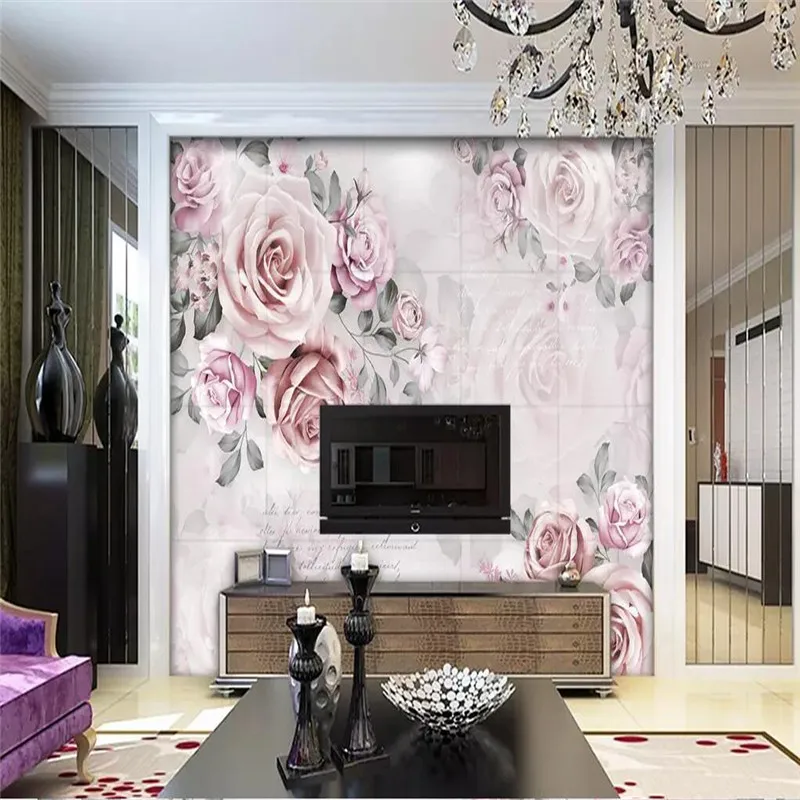 Фотообои Dream Rose для спальни дивана телевизора на заказ высококачественные