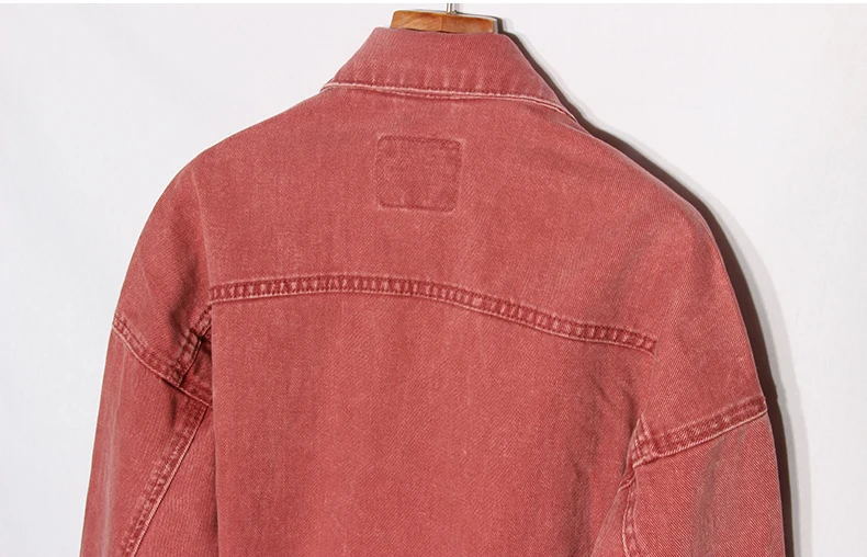 Женская джинсовая куртка Obrix Повседневная Уличная Свободная с квадратным