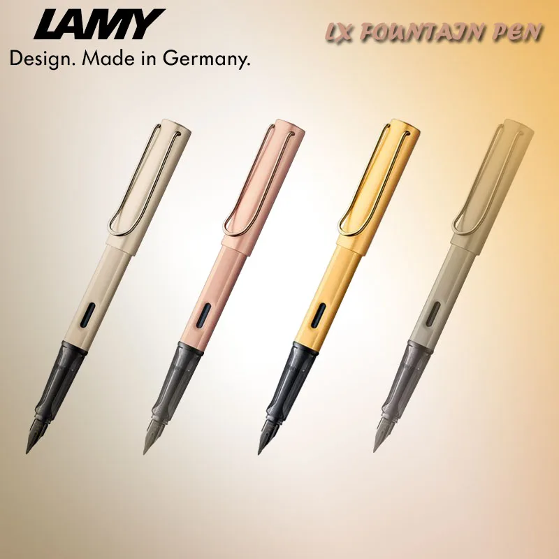Оригинальная алюминиевая авторучка Lamy Lx современный инструмент для письма