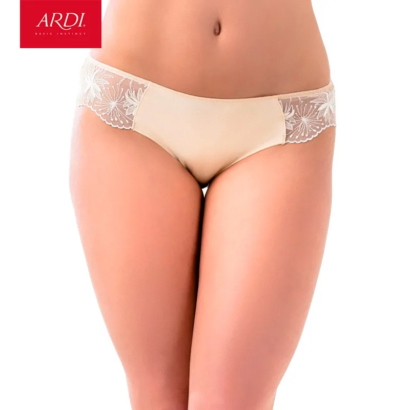 Трусы трусы белые бежевые хлопковые кружева ARDI R2712 23|Женские трусики| |