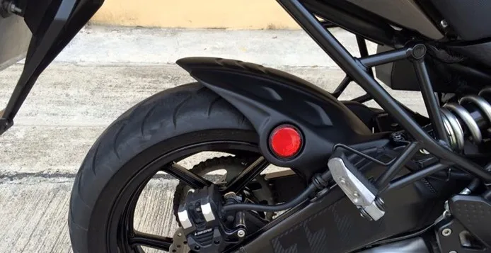 Аксессуары для мотоциклов Модификация задняя шина ABS брызговик подходит Kawasaki