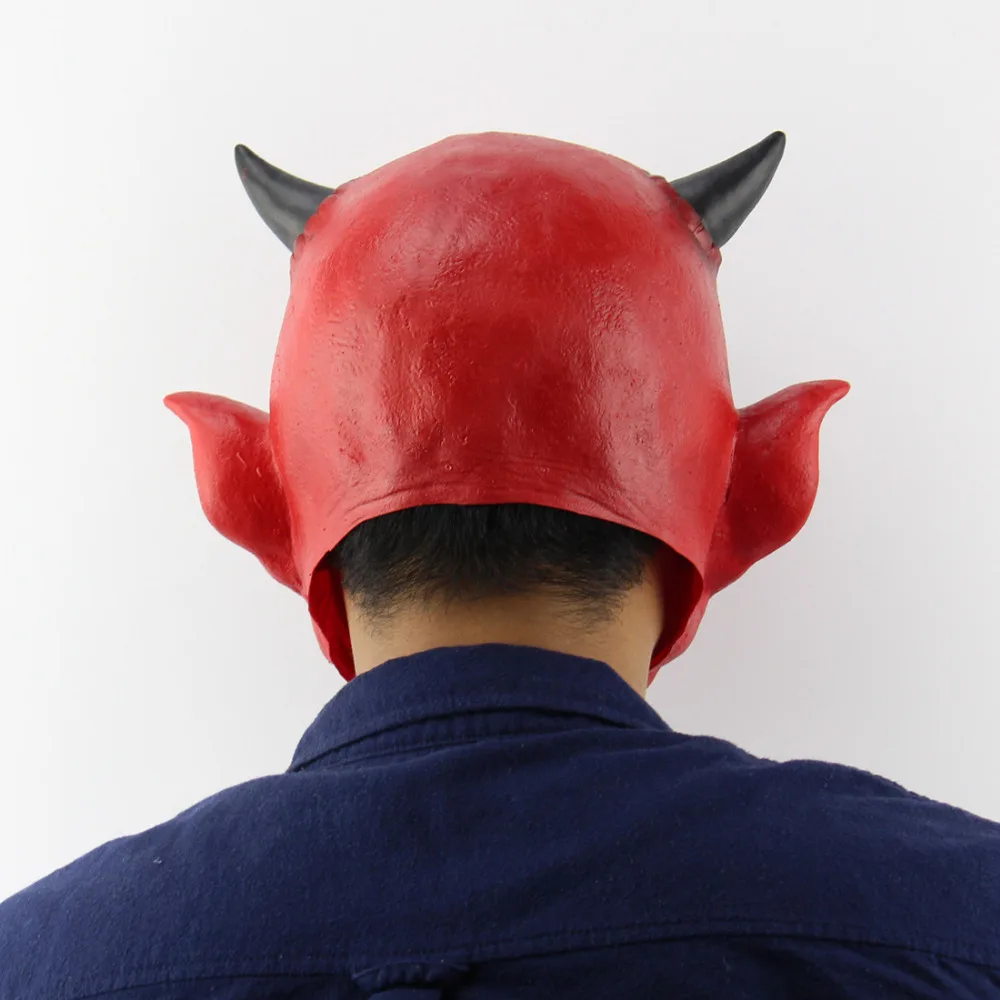XCOSER дешевые продажи ад ночь вилка рога звери маска шары дом с привидениями баров