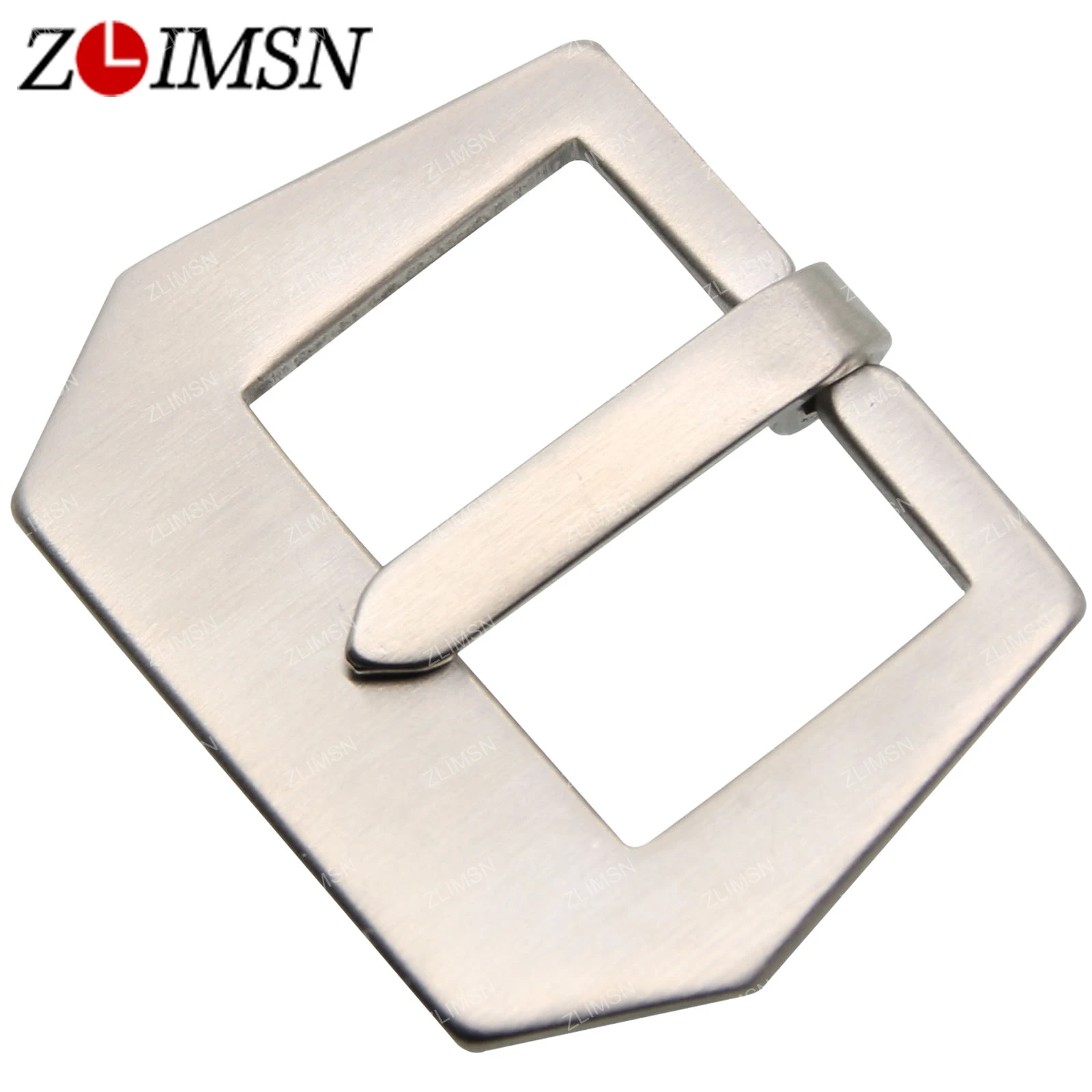 ZLIMSN Metal Buckle for Watchband Stainless Steel Brushed Buckles 20 22mm Men Watches Accessories Fivela Relogio Masculino | Наручные