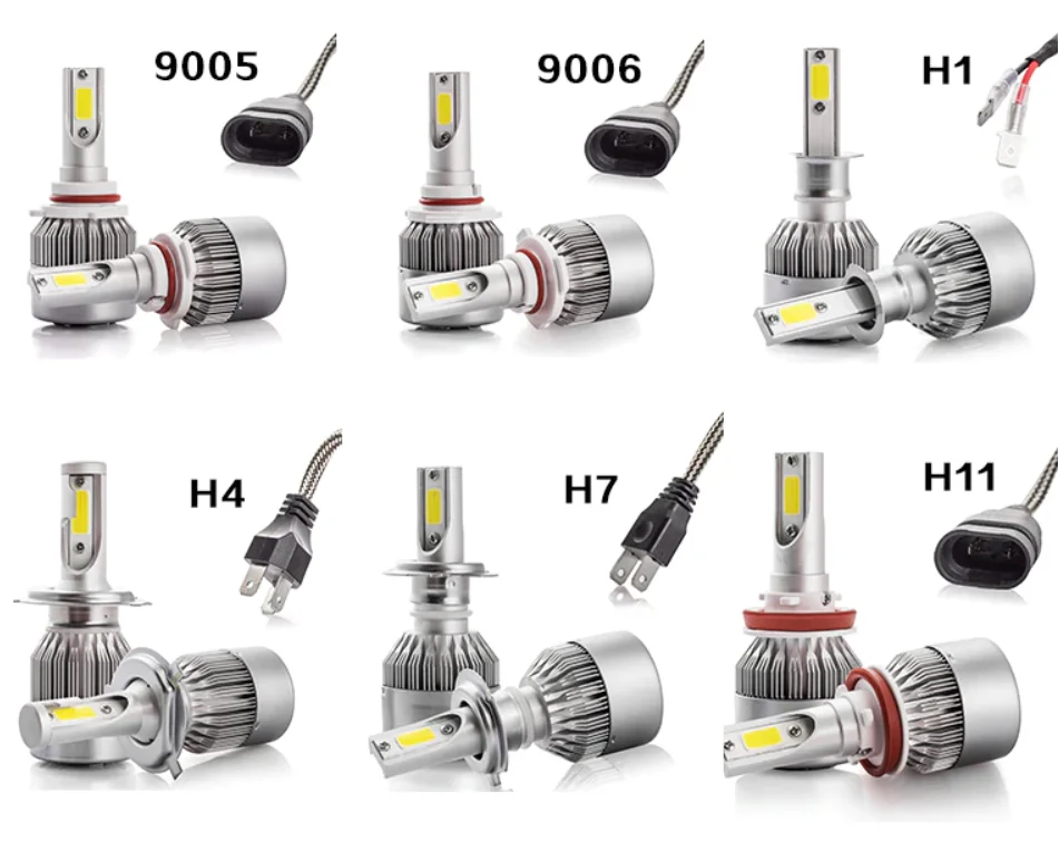 H4 H7 H11 H1 H3 LED headlight motorcycle car accesories ДХО дневные ходовые огни противотивотуманные фары