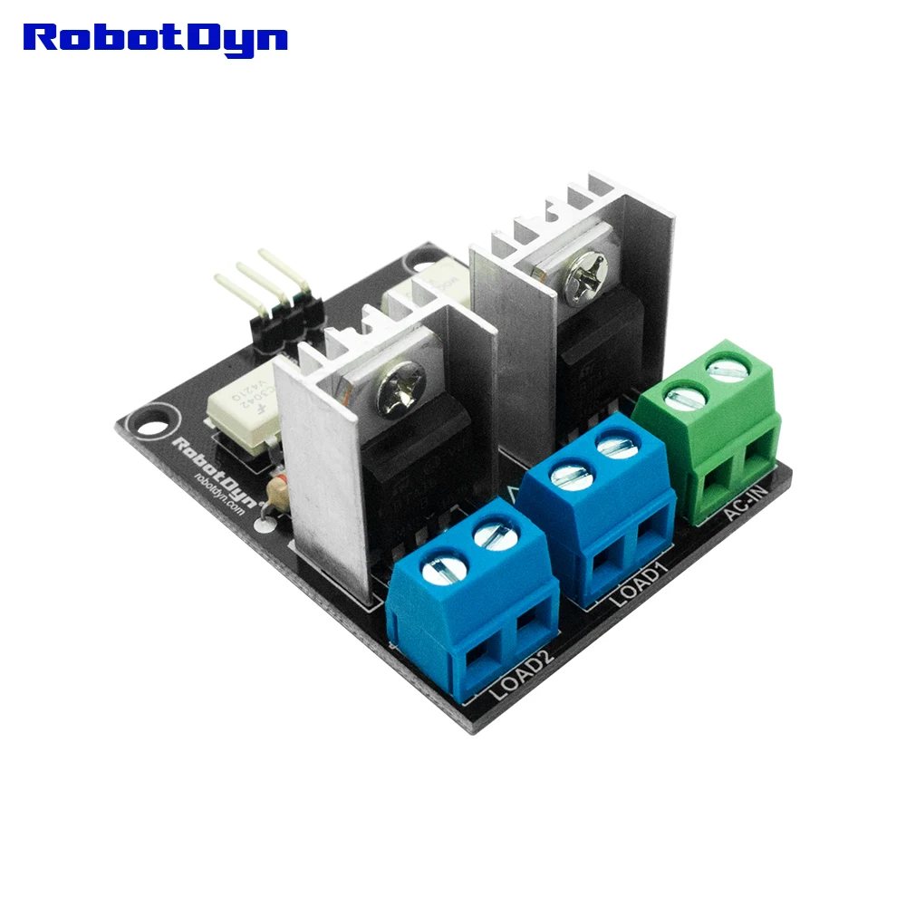 SSR - solid state relay AC Switch for microcontrollers | 2 Channel| 3.3V~12V logic|  AC 220V/110V| 5A