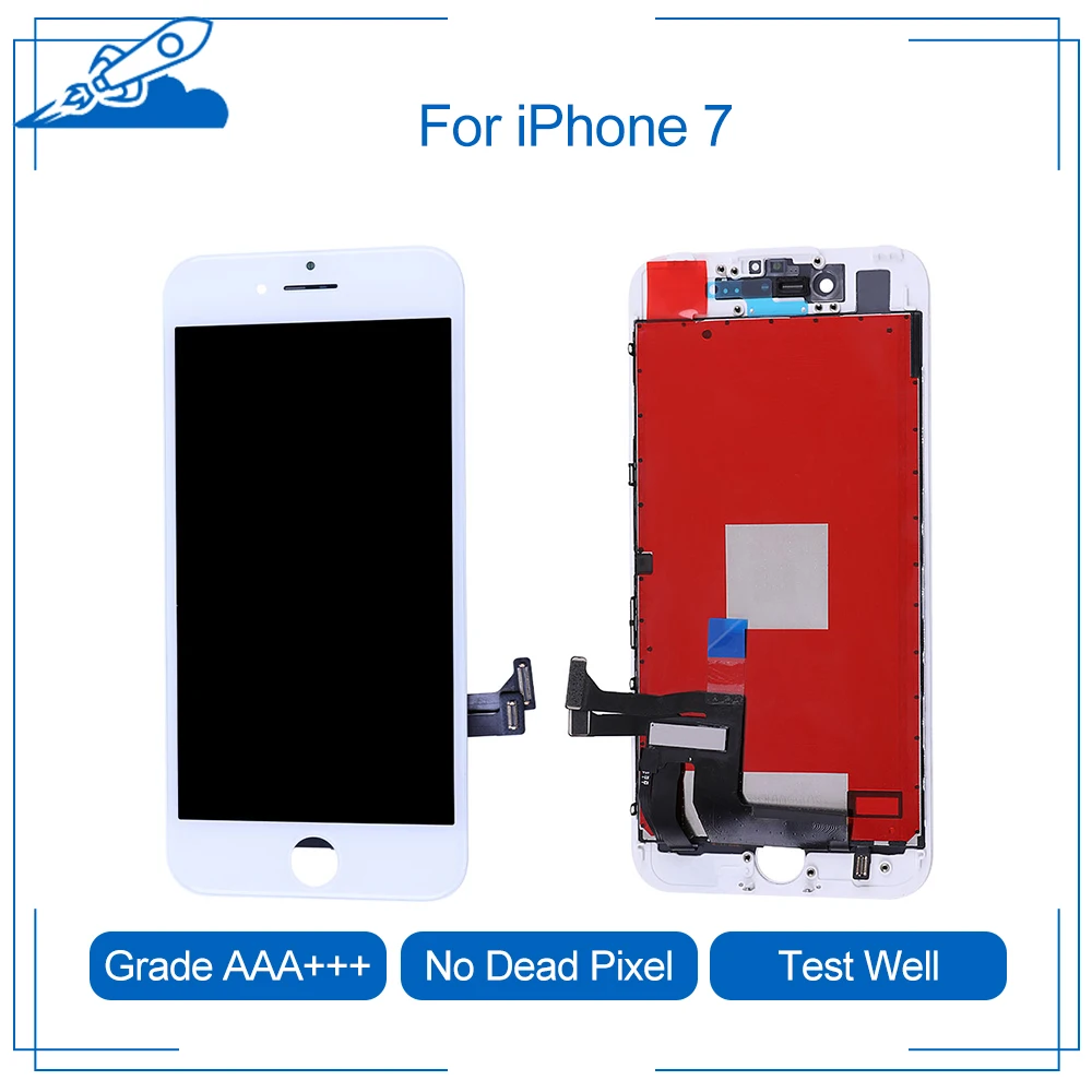 ЖК-дисплей Elekworld класса AAA для iPhone 6 7 8 Plus X сенсорный 3D-экран с цифровым