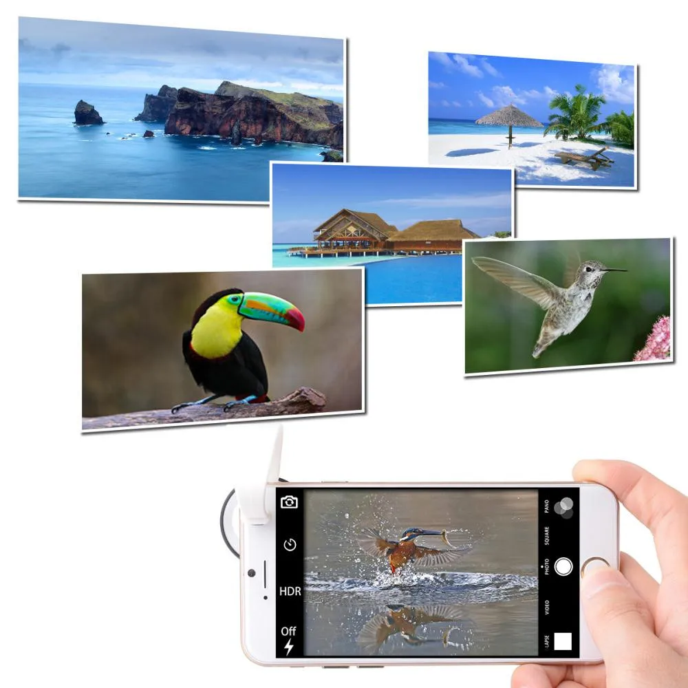 Универсальный смартфон 5X супер телеобъектив для iPhone huawei samsung Xiaomi Мобильный
