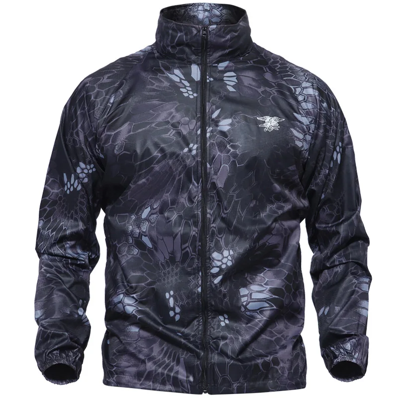 Color 1 Тактическая камуфляжная кожаная одежда, военная куртка, пальто для мужчин, водонепроницаемая, Winbreaker, быстросохнущая одежда для улицы, Tactico, мужская одежда s - Цвет: Color 1