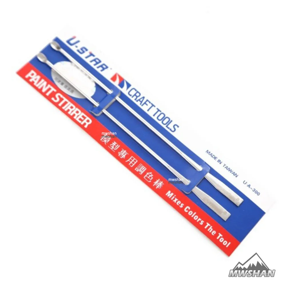 

Ustar 90300 Model Paint Stirrer Mix Colors (2Pcs/Set) Painting Tools Accessory DIY