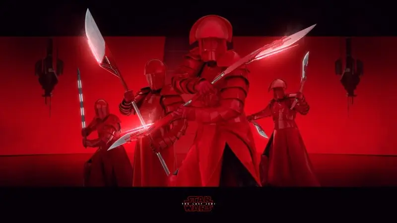 XCOSER серия VII: Последний джедай Косплей Snoke Красный Смола шлем на всю голову Хэллоуин полный косплей с маской для лица реквизит