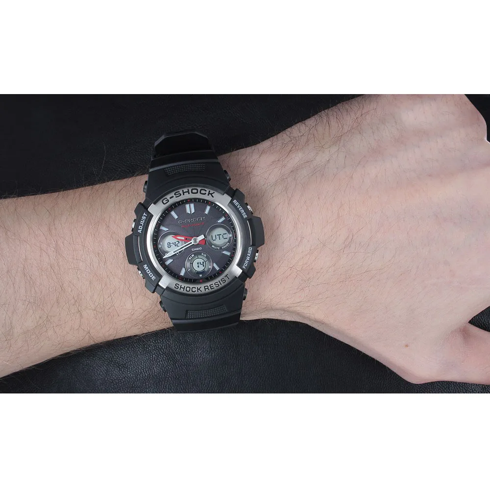 Quartz Wristwatches Casio for mens AWG-M100-1A Watches Mans Watch Wristwatch Wrist men G-Shock | Наручные часы