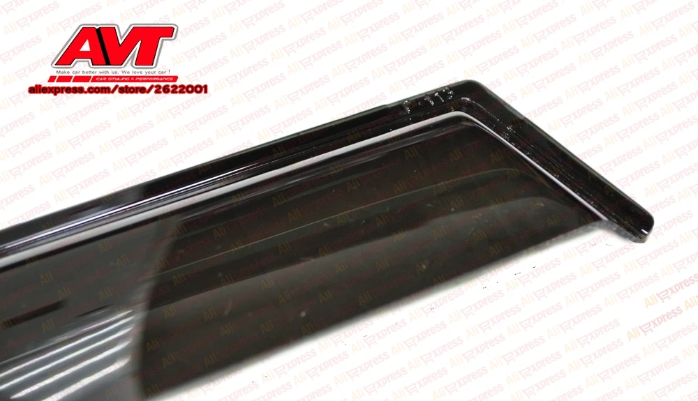 Deflectors case for Peugeot 307 wagon 2001-2011 1set4pcs styling window deflector guard auto vent visor rain guards cover | Автомобили и