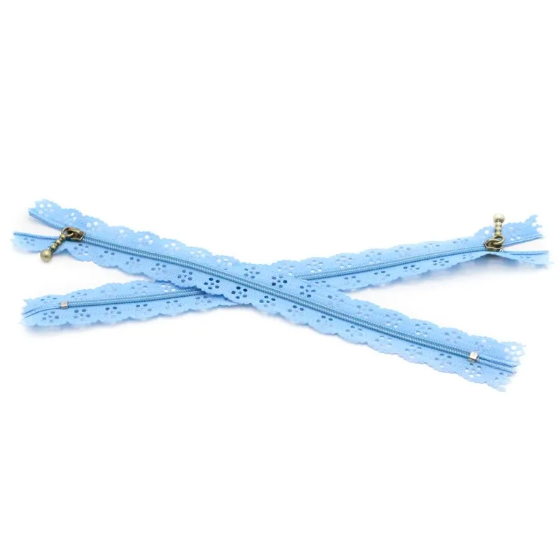 20cm Nylon Coil Beautiful Lace Zippers for DIY bag Tailor Sewer Craft Retail Free Delivery | Дом и сад