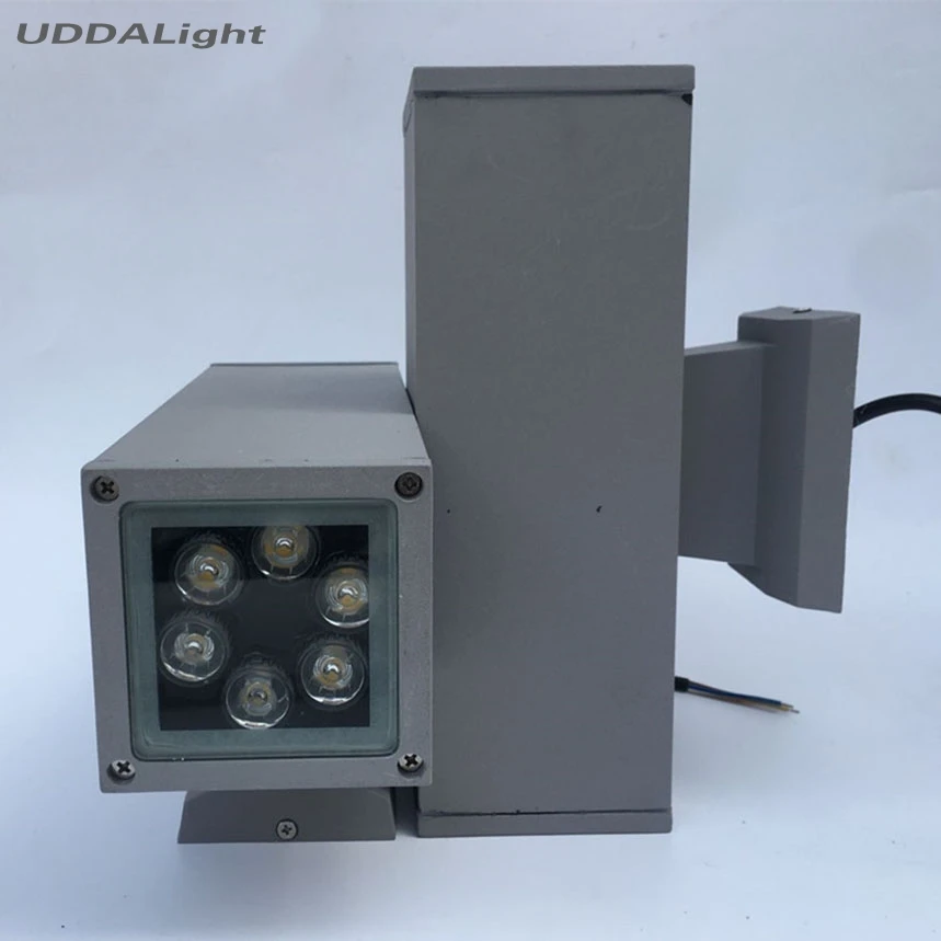 Черный/серый квадратный 24 Вт 18 поверхностный монтаж наружный светодиодный