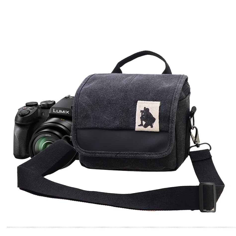 Брезентовая сумка для камеры чехол цифрового фотоаппарата Panasonic LX100 LX7 GX1 GF1 GF2 GM1 FZ70