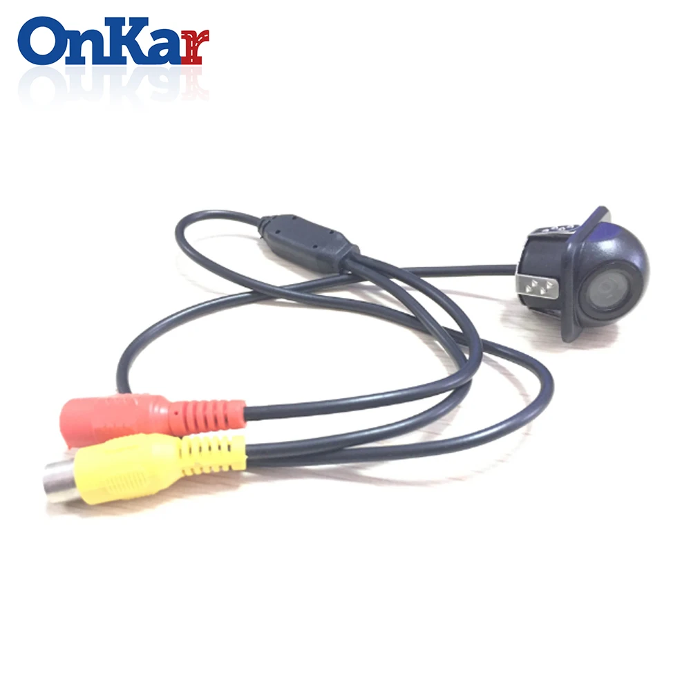 

ONKAR Car Rear View Camera Universal LED Night Vision Camera 170 Wide HD Color Image Car Parking Reverse Camera Waterproof