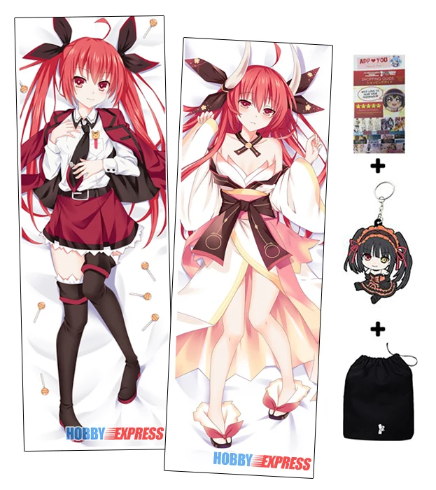 

Hobby Express Dakimakura Japanese Otaku Waifu Hugging Body Pillow Cover Date A Live Kotori Itsuka ADP89036