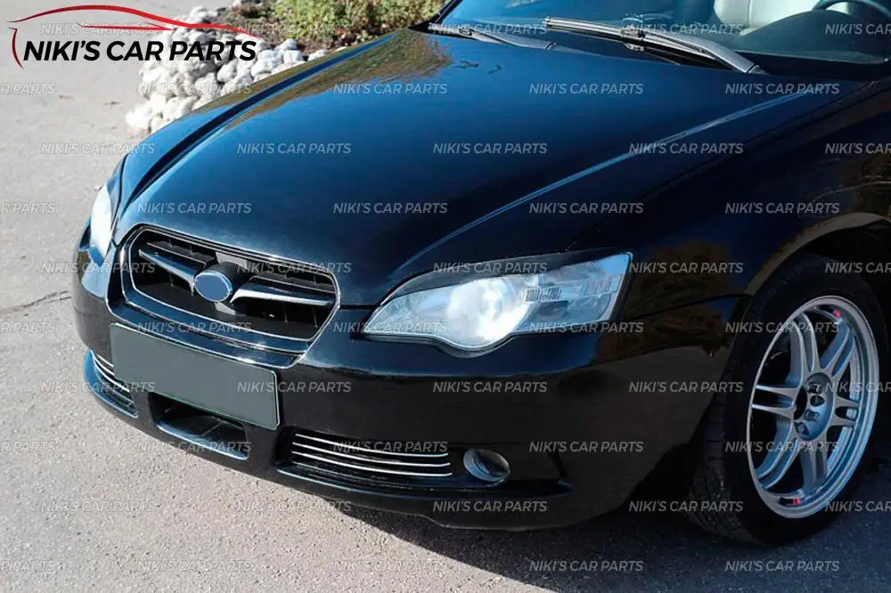 Брови на фары чехол для Subaru Legacy B4 2003-2006 ABS пластиковые реснички ресницы формовочные украшения автомобиля Стайлинг тюнинг
