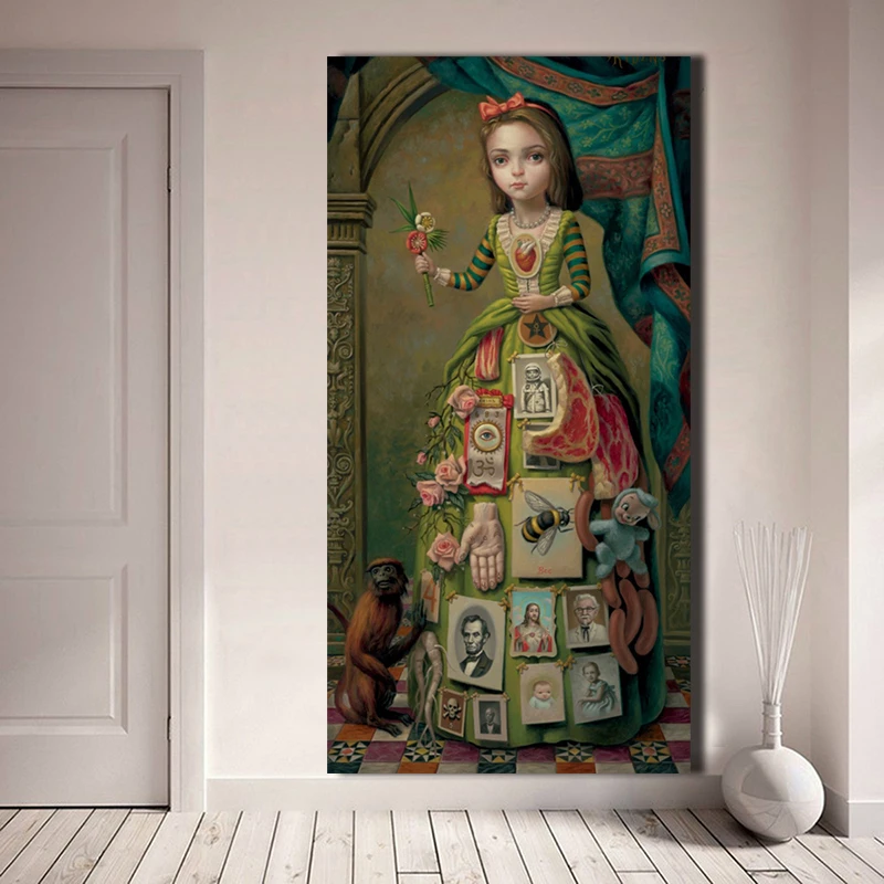 Постеры и принты на холсте Mark Ryden декоративная печать настенные художественные