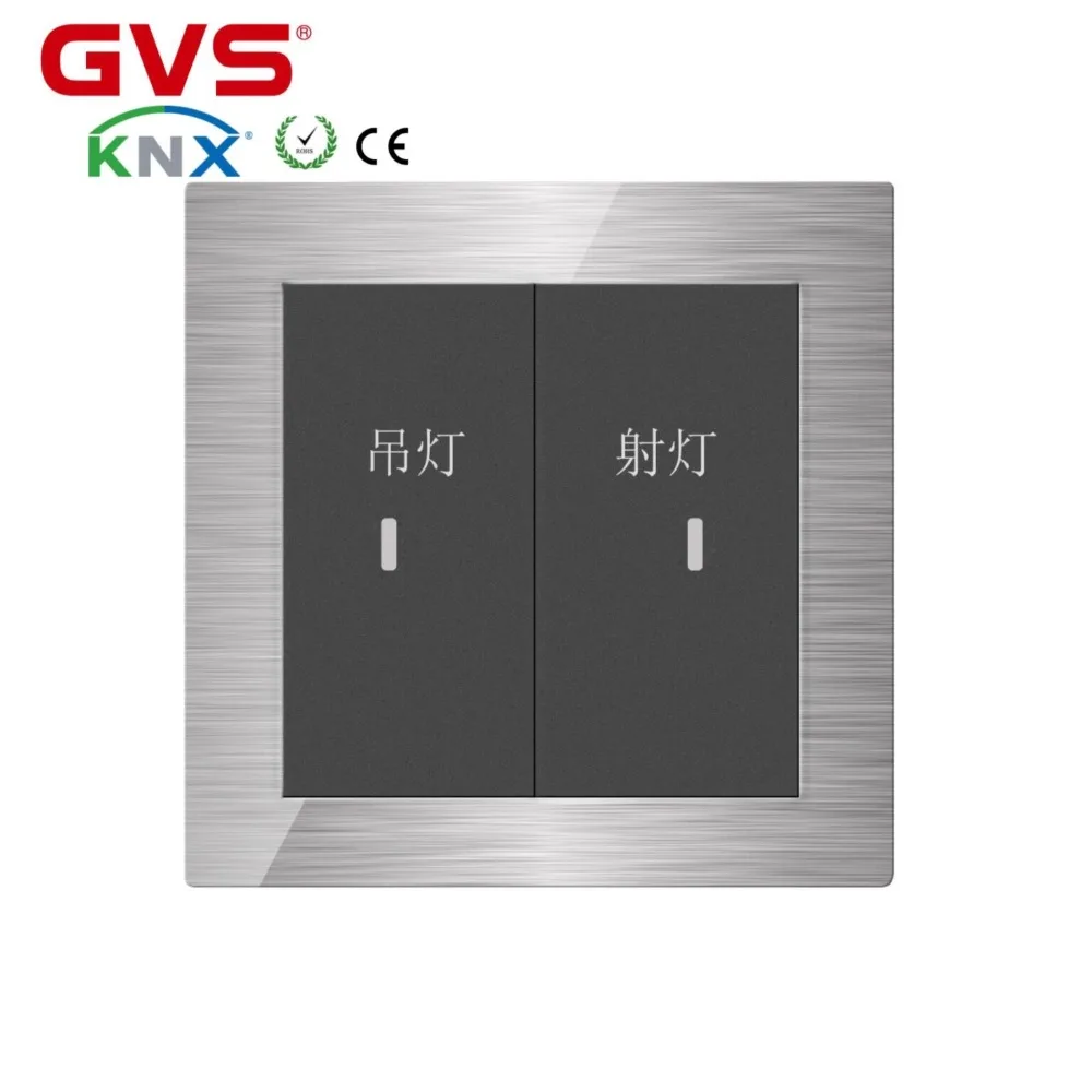 Система управления умным домом KNX/ЕИБ GVS K-BUS 2 кнопки | Безопасность и защита
