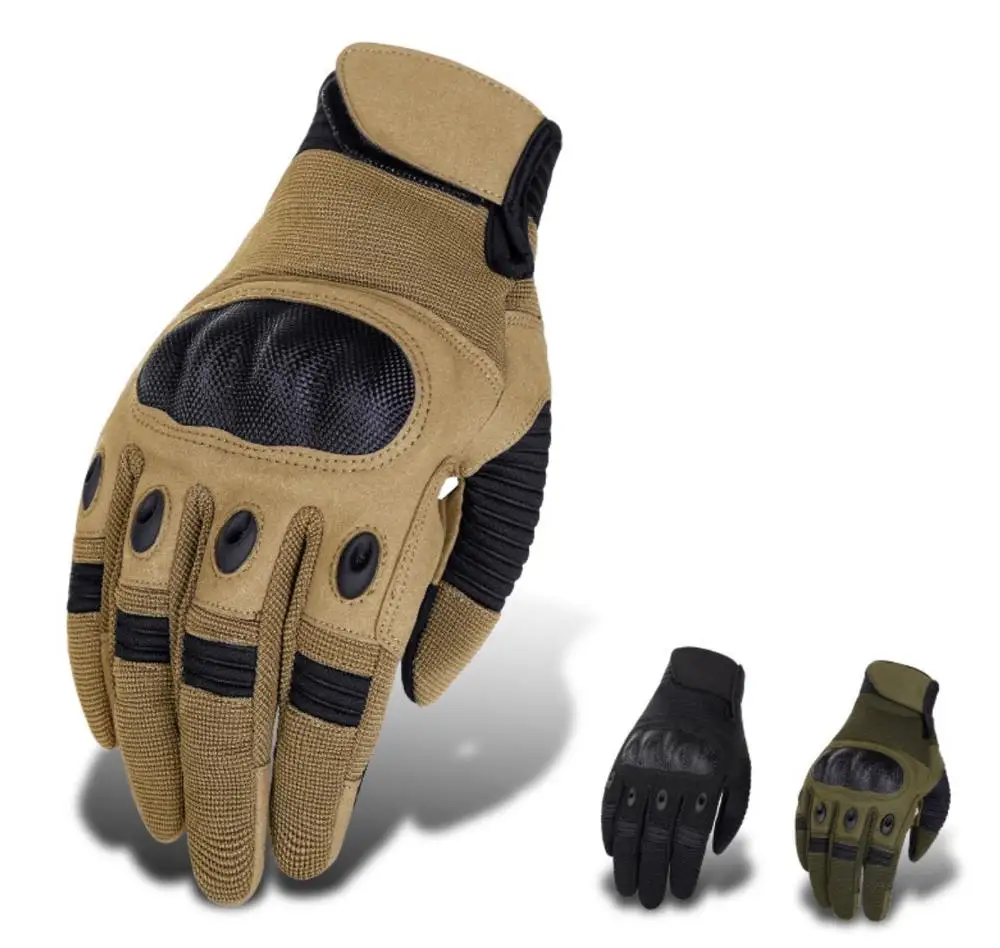 Full Finger Gloves Military Tactical Armor Protection Rubble Shell Hiking Cycling Touch Screen Glove | Дом и сад