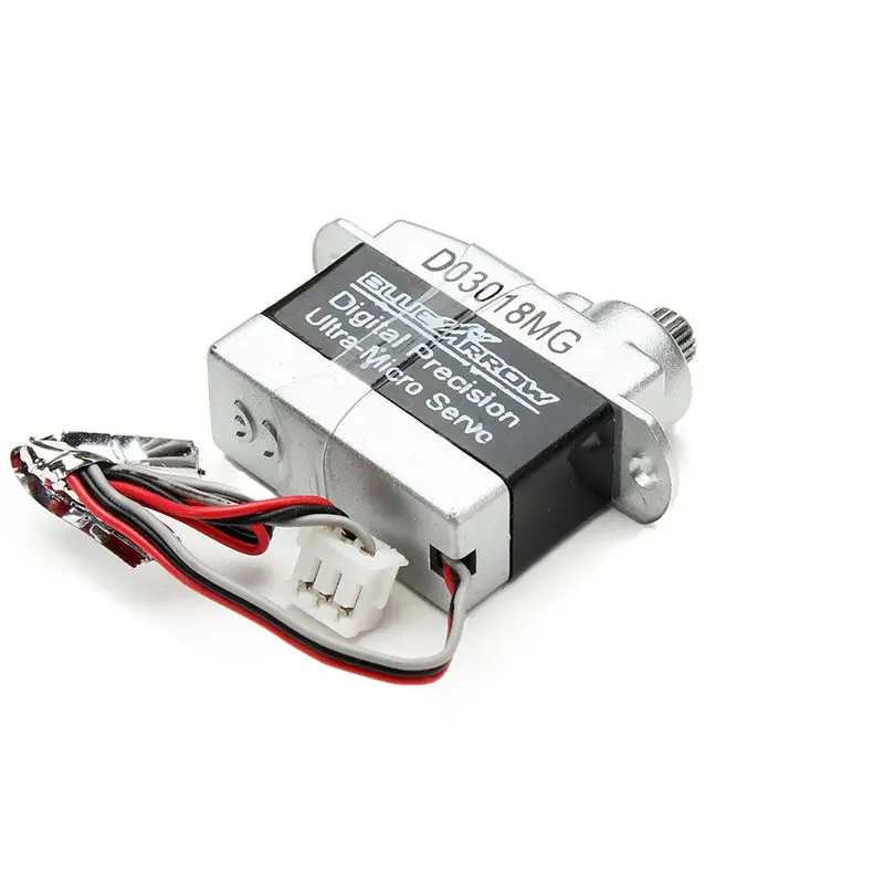 Цифровой прецизионный ультра микро металлический сервопривод с 3 адаптерами для