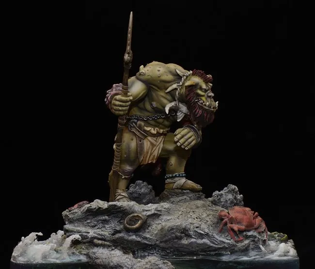 [Loong Way Miniatures] зубной камень Fisher orc 75 мм|Аксессуары для моделирования| |