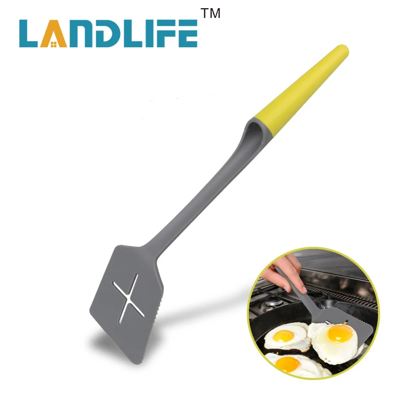 Landlife многофункциональные ложки для каши с длинной ручкой дуршлаг фильтром