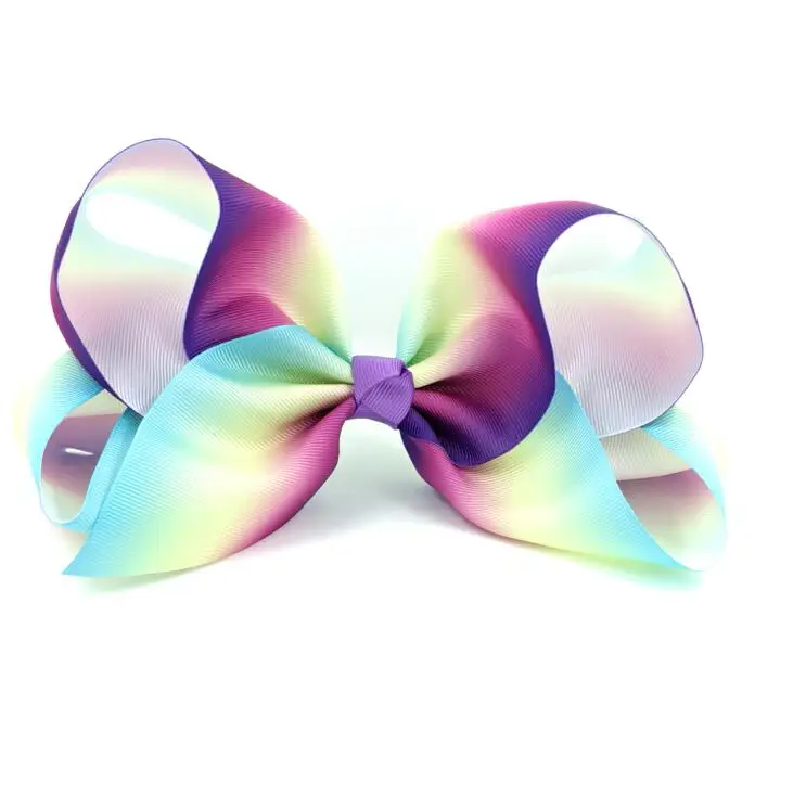 70pcs DHL Free shipping JoJoSiwa Ombre Ribbon Hair Bow