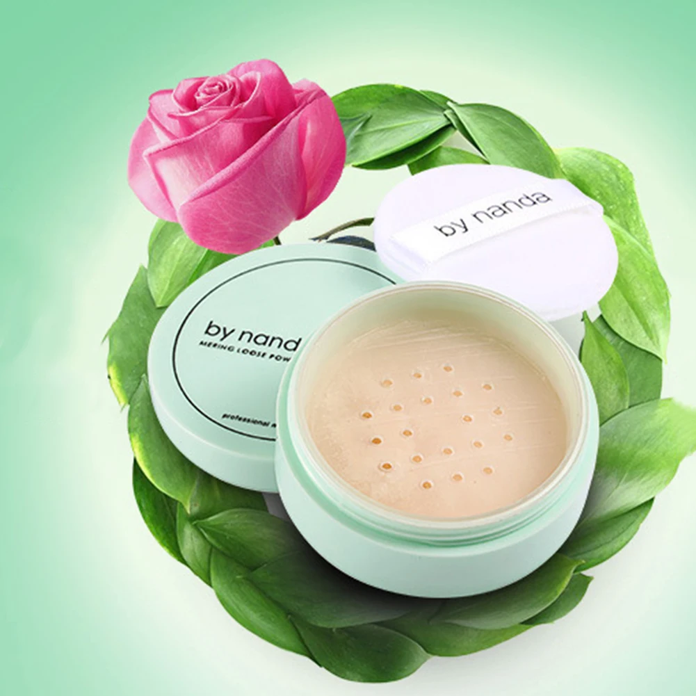 Makeup Foundation Perfect Finish Translucent Smooth Face Loose Powder with Puff | Красота и здоровье