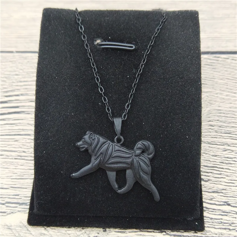 Новое ожерелье из Аляски маламут модное Стильное с кулоном женское украшение