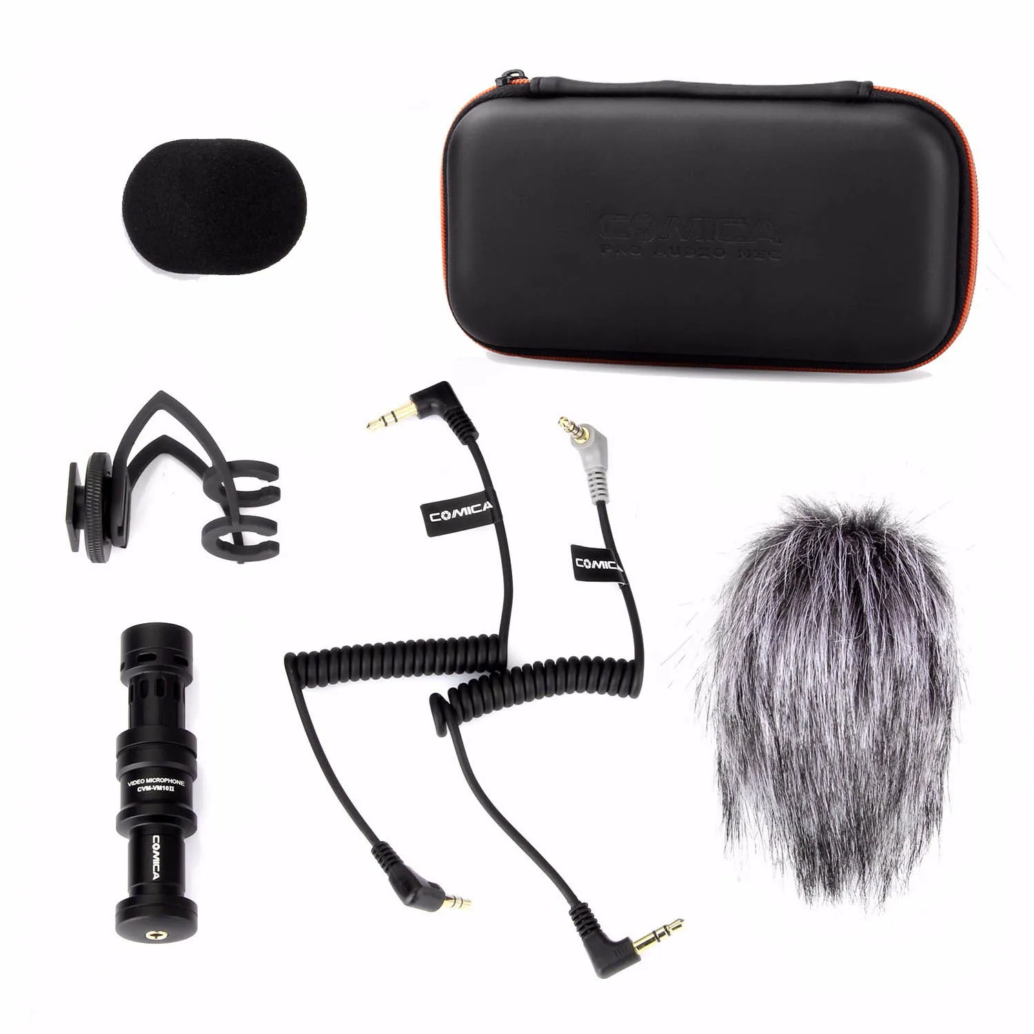 Серый Zhiyun Smooth 4 аксессуары адаптер для холодного башмака кольцо микрофон 100 г противовес и 2 в 1 адаптер для iPhone - Цвет: Серый