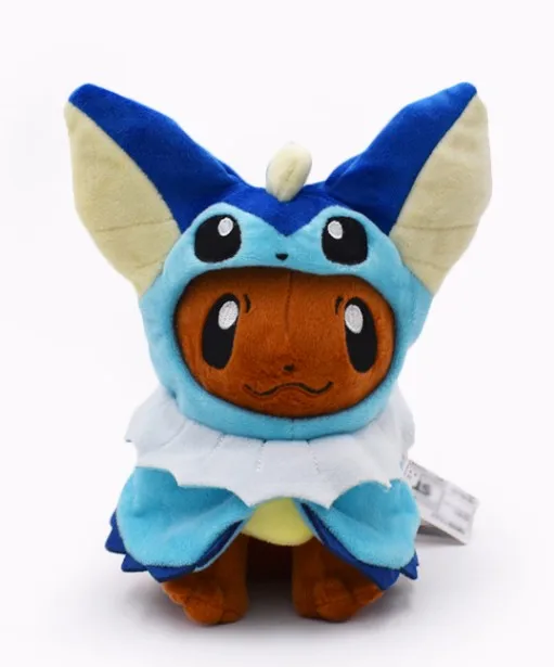 7 видов стилей Eeveelution Eevee Косплей Jolteon Espeon Umbreon Flareon Glaceon vaporion Sylveon плюшевая игрушка аниме куклы - Цвет: F