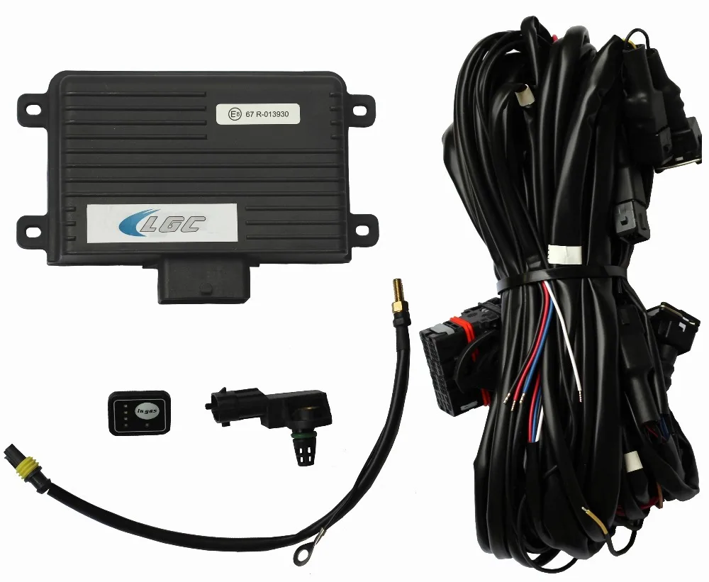 LPG CNG ECU набор Mach Pro двухтопливная система последовательного впрыска 3/4 цилиндра