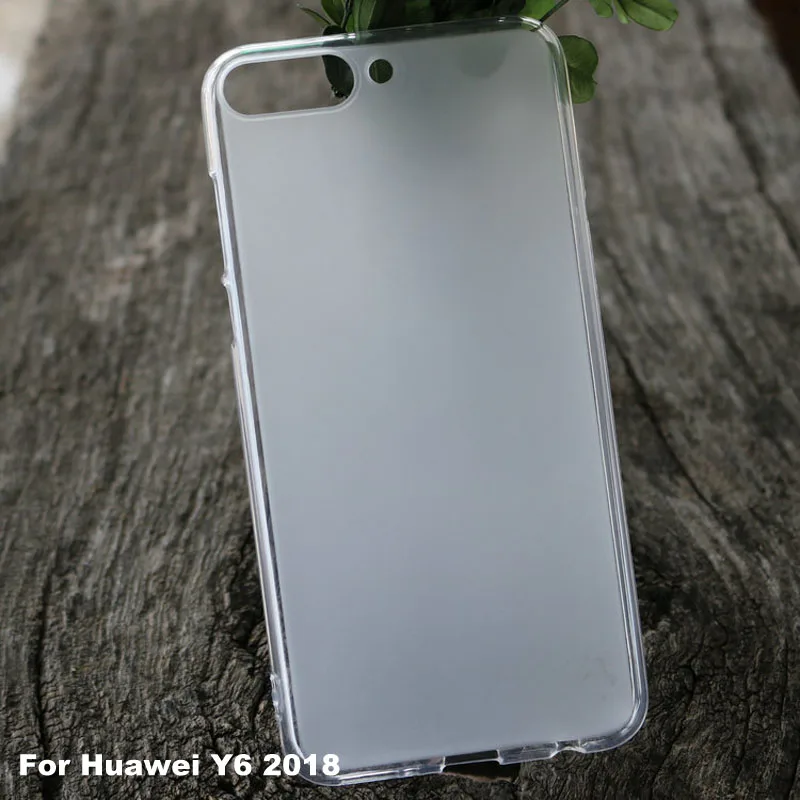 Huawei Y6 Prime 2018 Case Luxury Matte TPU Soft Cover For Y 6 Phone Cases Back |