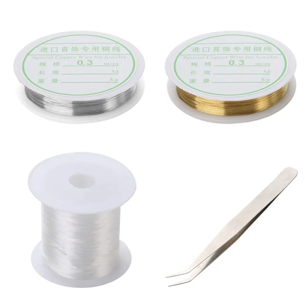 Набор для изготовления ювелирных изделий из бисера серег ожерелья браслета