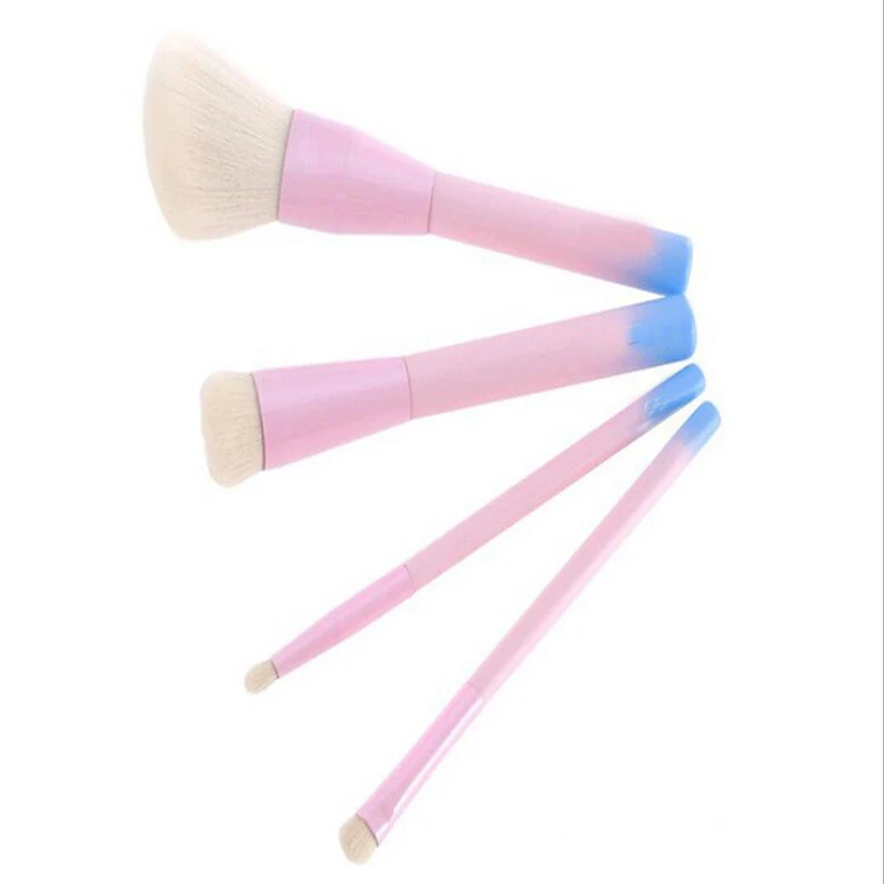 4 шт./компл. Maquillage Cepillos четыре небольших Colorete тени для век Смешивание комплект Bâton