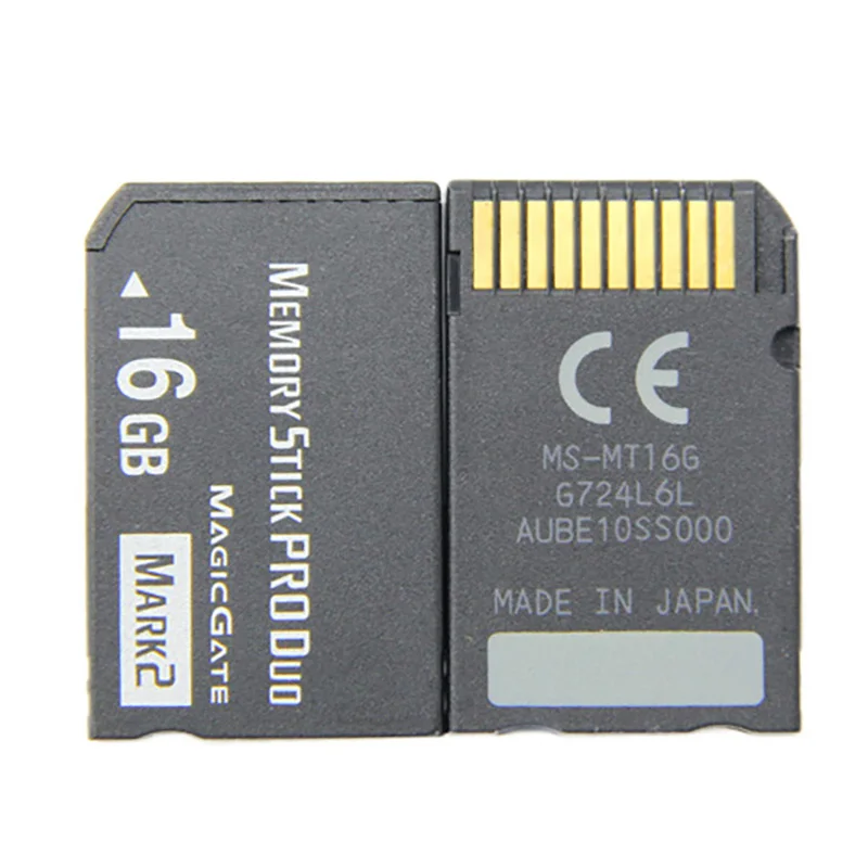 

Free Shipping For Sony Playstation Portable PSP1000/2000/3000 Memory Game Cards 8GB 16GB 32GB Memory Stick Pro HG Duo Mark2 Card